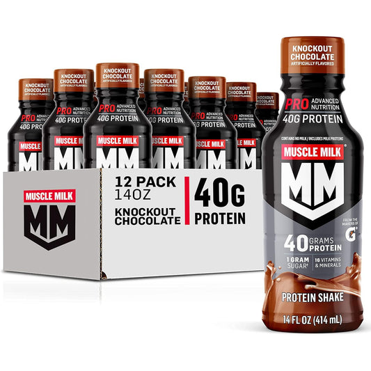 Muscle Milk Pro Series Protein Shake - 40g Protein - 32g Protein(12pack))