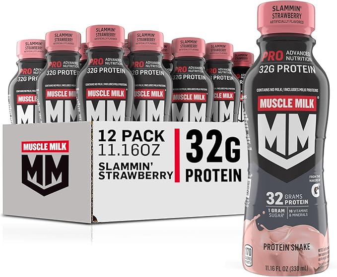 Muscle Milk Pro Series Protein Shake - 40g Protein - 32g Protein(12pack))