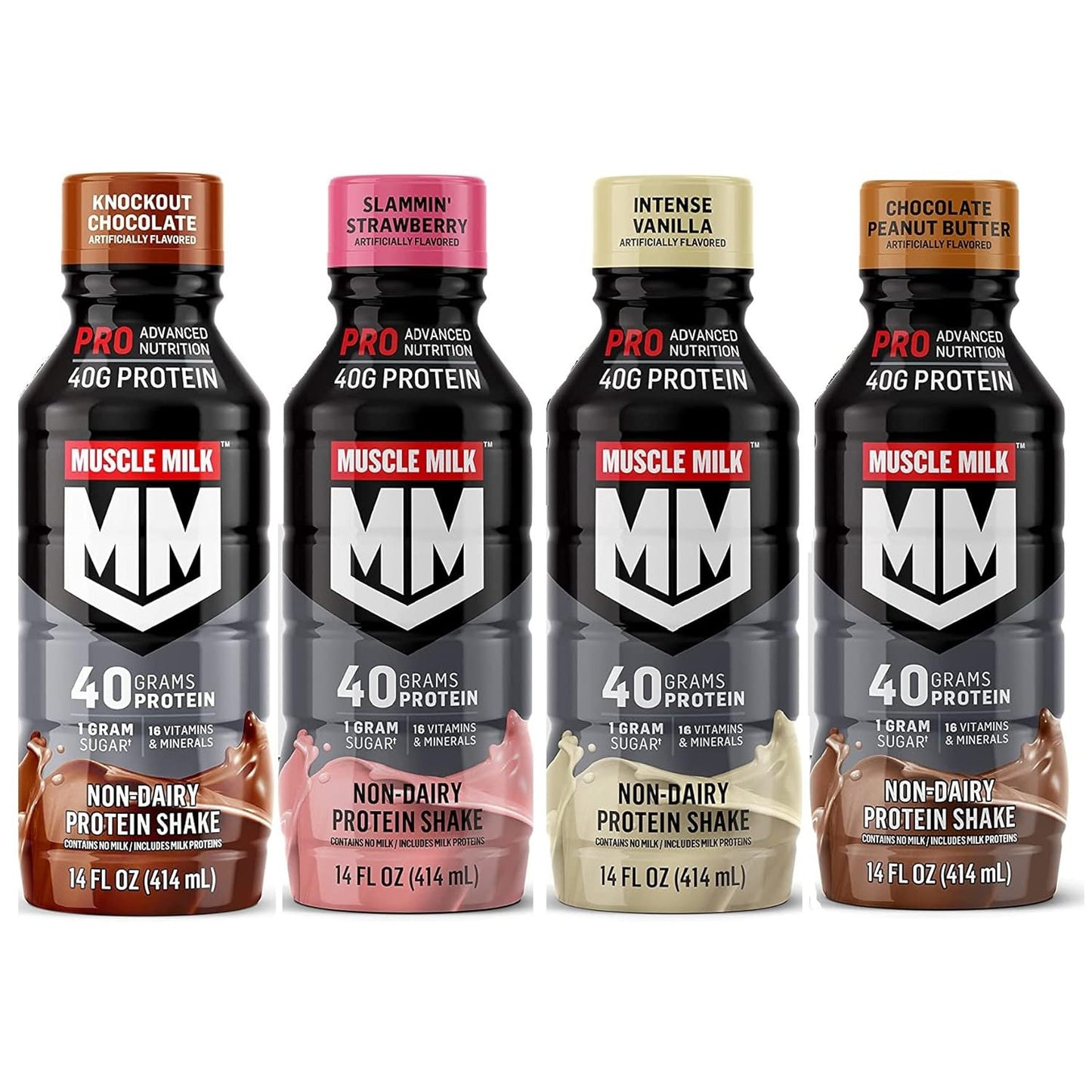 Muscle Milk Pro Series Protein Shake - 40g Protein - 32g Protein(12pack))